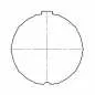 Preview: elero Adapterset 50 x 1,5 mm Siral Profilrohr (Typ 17)