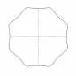 Preview: elero Adapterset, SW 102x2,5 mm, 8-kant, Profilrohr, Roma (Typ 18)