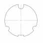 Preview: elero Adapterset, 85x1 mm, Nutrohr (Typ 2)