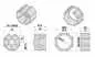 Preview: Becker Adapterset SW60 | Baureihe R