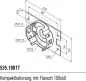 Preview: Kompakthalterung mit Flansch | 535.10017