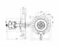 Mobile Preview: Geiger Rollladen Kegelradgetriebe 4:1