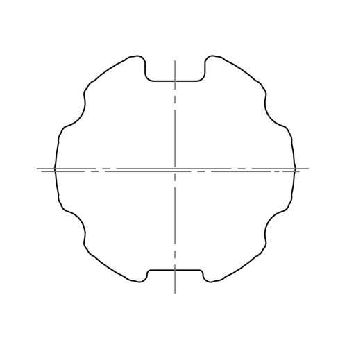 elero Adapterset 63 x 1 mm Nutrohr (Typ 2)
