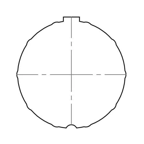 elero Adapterset 50 x 1,5 mm Siral Profilrohr (Typ 17)