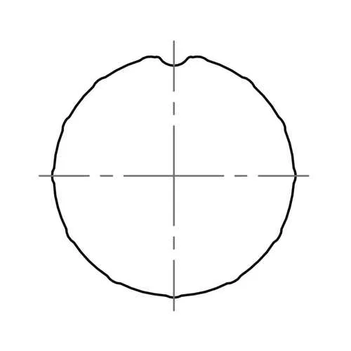 elero Adapterset 40 x 1,5 mm Rundrohr