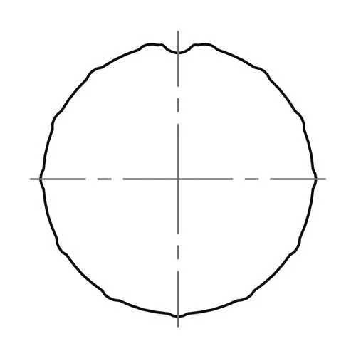 elero Adapterset 40 x 1 mm Rundrohr (Typ 3)