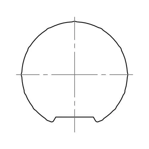 elero Adapterset 50 mm Hella Profilrohr (Typ 18)