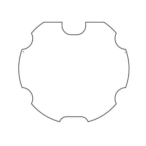 elero Adapterset 63 mm , tiefe Nut Nutrohr