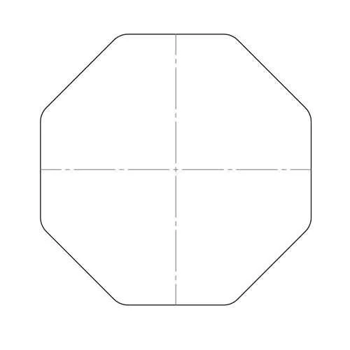 elero Adapterset, SW 114, 8-kant, Profilrohr, Heroal (Typ 20)