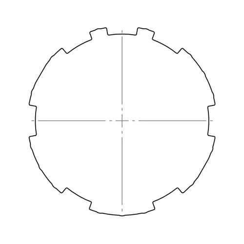 elero Adapterset, 83x1,5 mm, Rundrohr