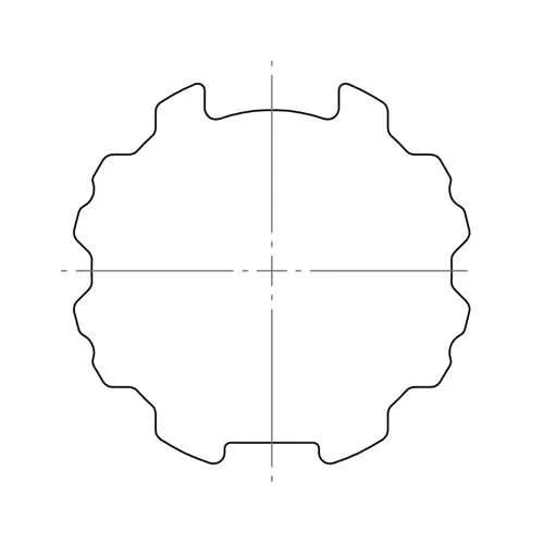 elero Adapterset, 76x1,2 mm, Profilrohr, Kittelberger, Wiral (Typ 14)