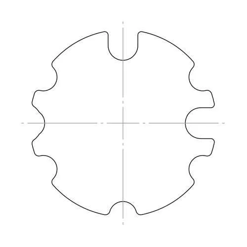 elero Adapterset, Ø 85x1,2 mm, Nutrohr, Imbac