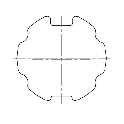 elero Adapterset 63 x 1 mm Nutrohr (Typ 4)