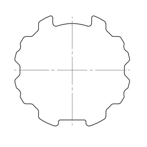 elero Adapterset, 76x1,2 mm, Profilrohr, Kittelberger/Wiral (Typ 41)