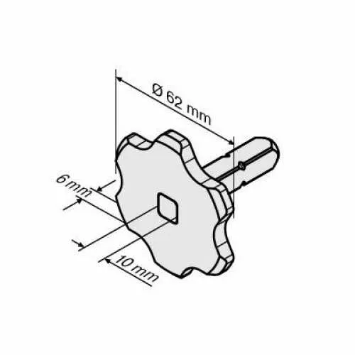 Becker Anschlussteil Stern | 49302002600