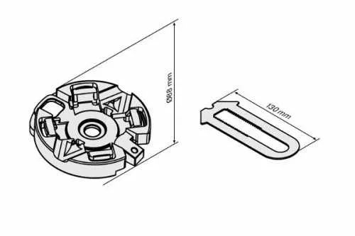 Becker Universal Spannlager | 49302002610