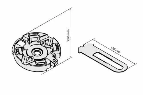 Becker Universal Spannlager | 49302002640