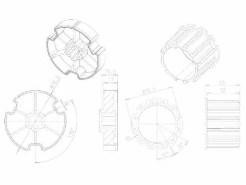 Becker Adapterset Optinut 81,8 | Baureihe L