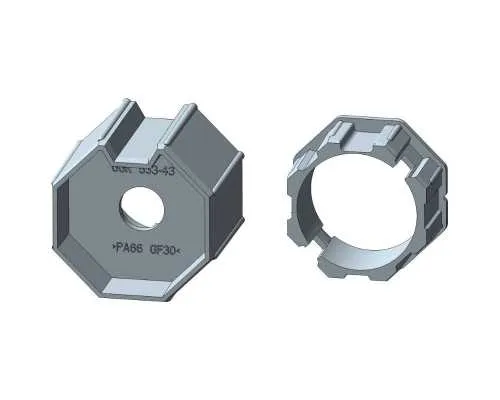 Rademacher | SW 60 | Adapter/Mitnehmer-Set AMI45-SW60 für 60er Achtkantstahlwelle