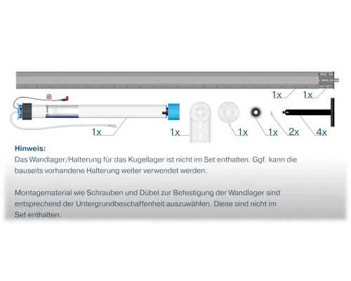 Becker BoxCTRL DECT-Rollladenkomplettset / K-12Nm-D01