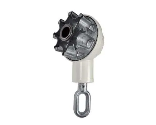Geiger Kegelradgetriebe 7,8:1 für Tuchwelle 78 mm