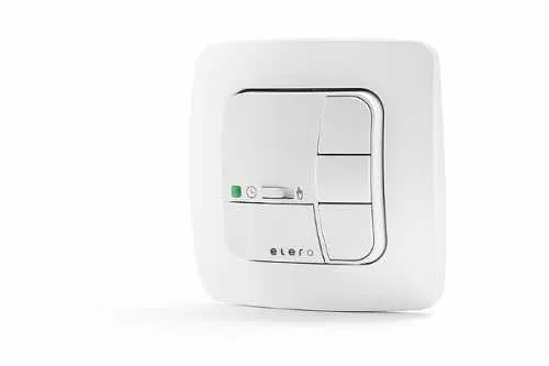elero MemoTec Set alpinweiß