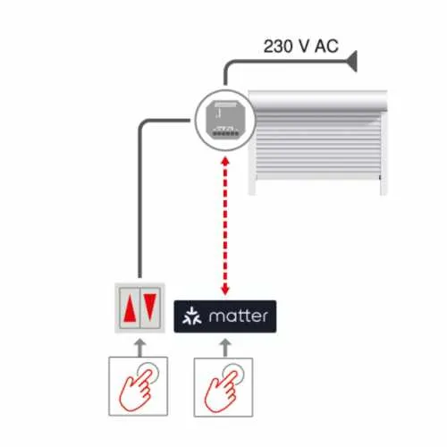 Warema Xeenos Go Aktor Switch 2K UP