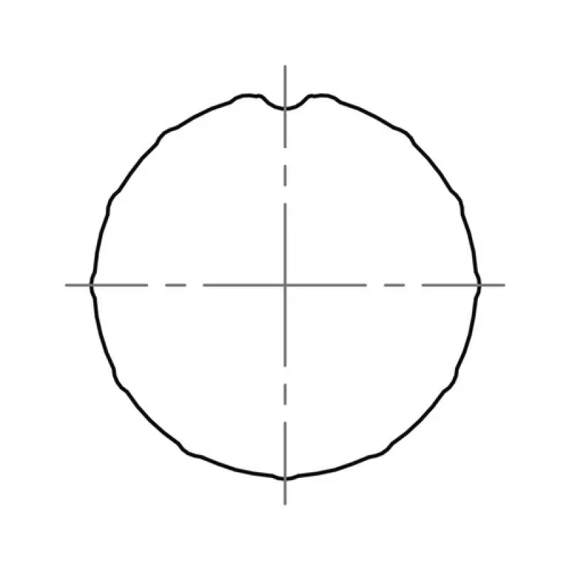 elero Adapterset 40 x 2 mm, 38 x 1 mm Rundrohr (Typ 5)