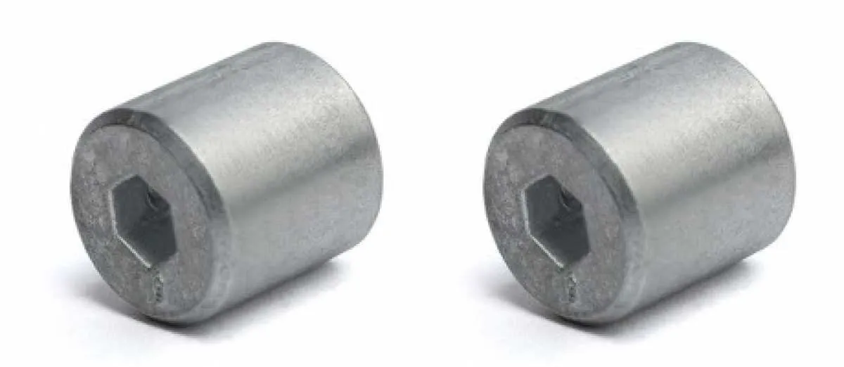 elero Wellenkupplungen / 6-kant 8 mm, mit Bohrung 3,3 mm