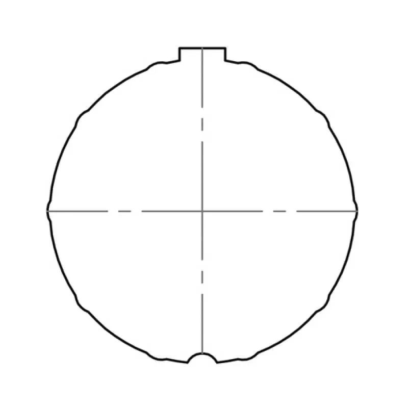 elero Adapterset 50 x 1,5 mm Siral Profilrohr (Typ 17)