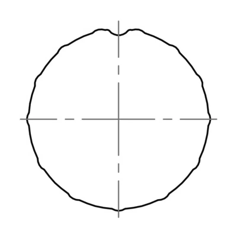 elero Adapterset 40 x 1 mm Rundrohr (Typ 3)