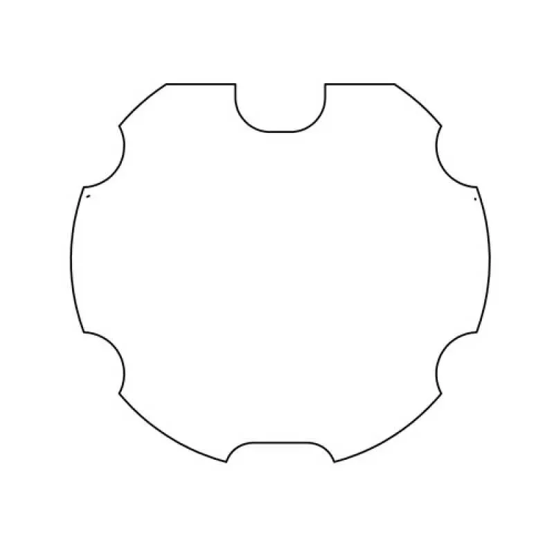 elero Adapterset 63 mm , tiefe Nut Nutrohr