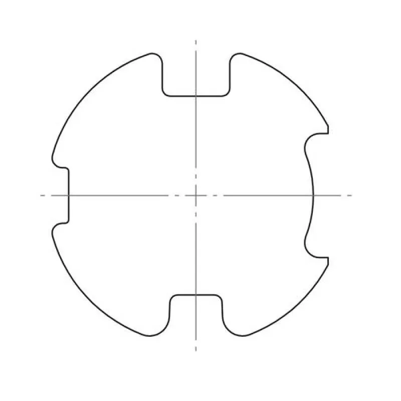 elero Adapterset, 78x1 mm, Nutrohr, MHZ (Typ 1)