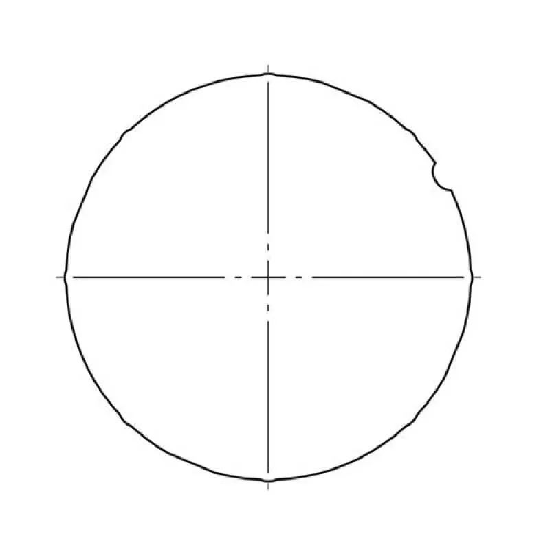 elero Adapterset, 70x2 mm, Rundrohr mit M6