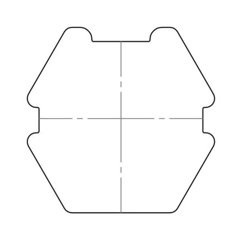 elero Adapterset, Ø 75 mm, 6-kant, Profilrohr, Butzbach Mäule (Typ 13)
