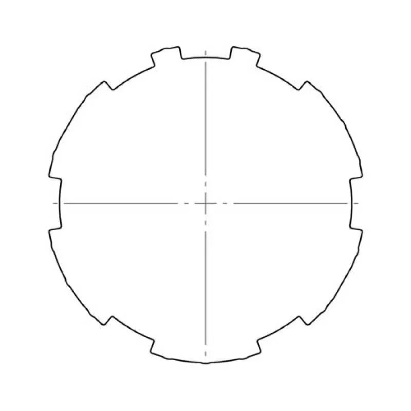 elero Adapterset, 83x1,5 mm, Rundrohr