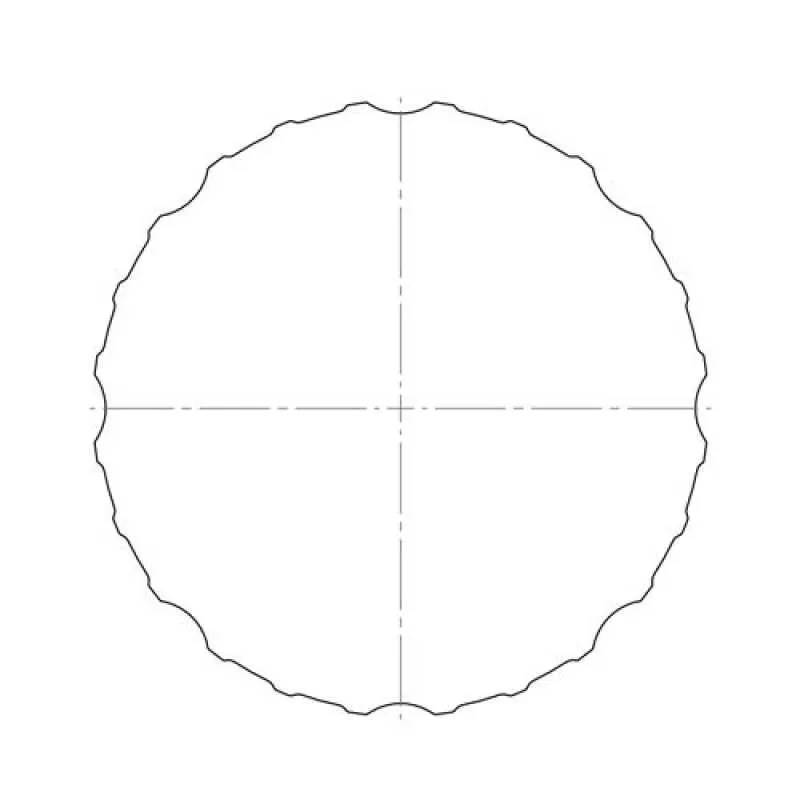 elero Adapterset, Ø 128x1,5 mm, Profilrohr, Alukon (Typ 19)