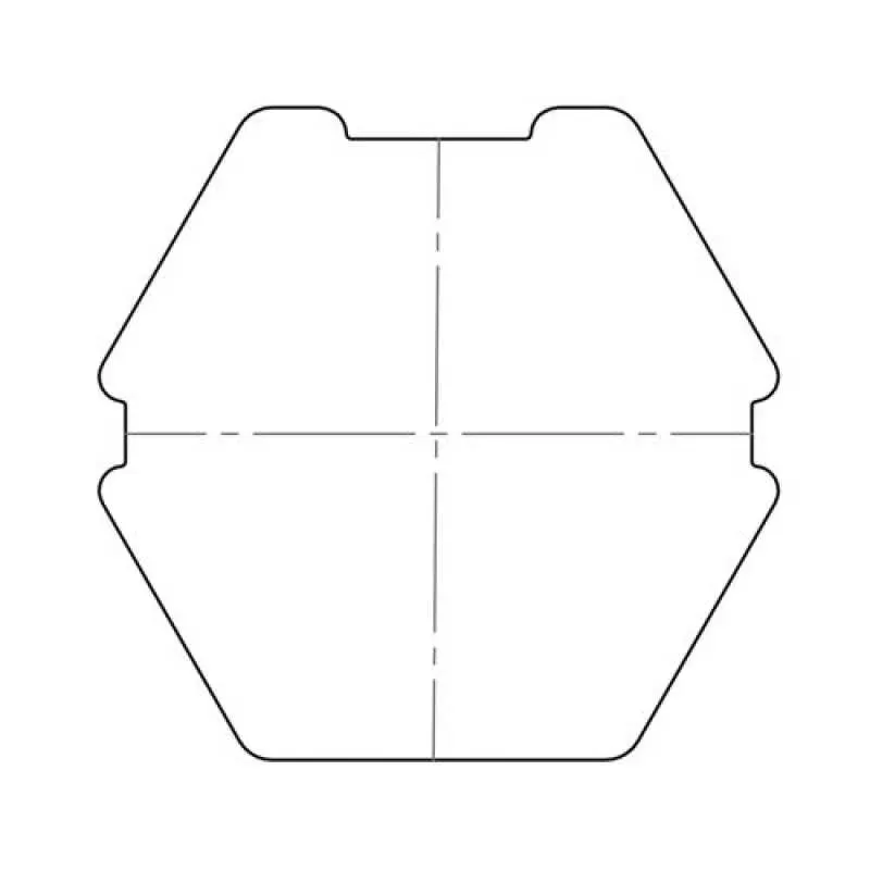elero Adapterset, 85 mm, 6-kant, Profilrohr, Butzbach (Typ 17)