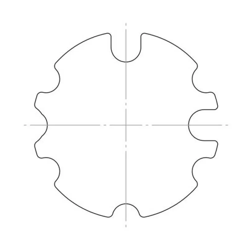 elero Adapterset, Ø 85x1,2 mm, Nutrohr, Griesser