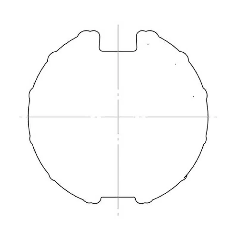 elero Adapterset, 78x1 mm, Nutrohr, Döhner