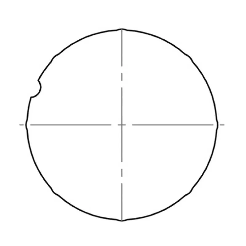 elero Adapterset 50 x 1,5 mm Rundrohr (Typ 7)