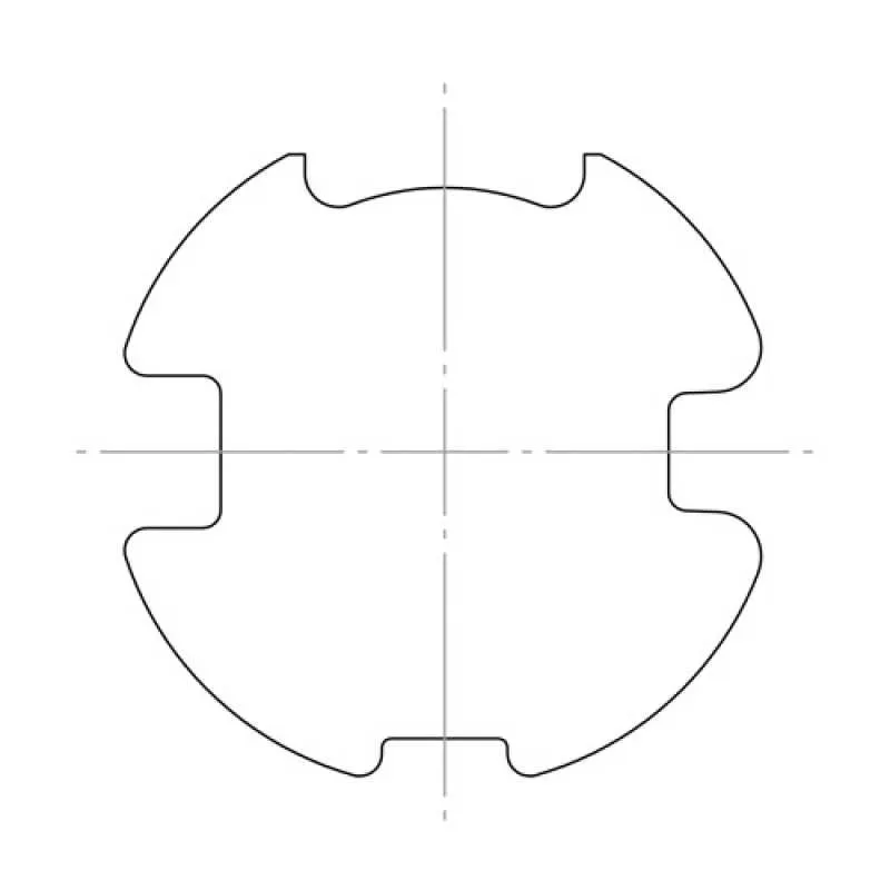 elero Adapterset 78 x 1 mm, Welser für ZIP-Anlagen Nutrohr