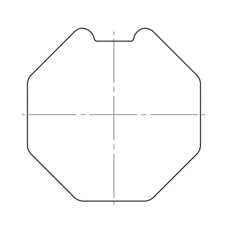 elero Adapterset, SW 70, 8-kant, Profilrohr (Typ 40)