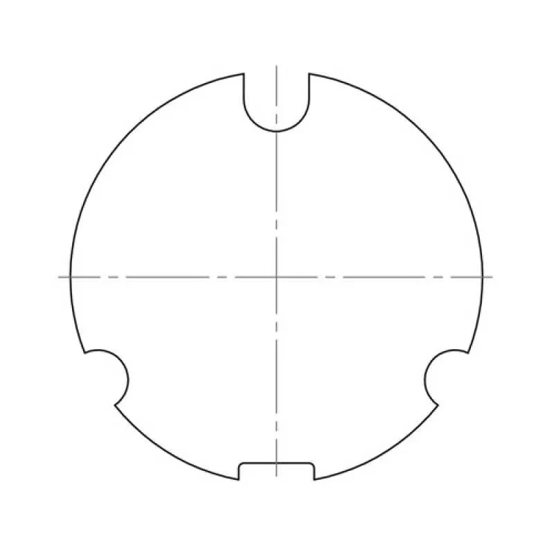 elero Adapterset 85 x 1 mm Nutrohr (Typ 12)