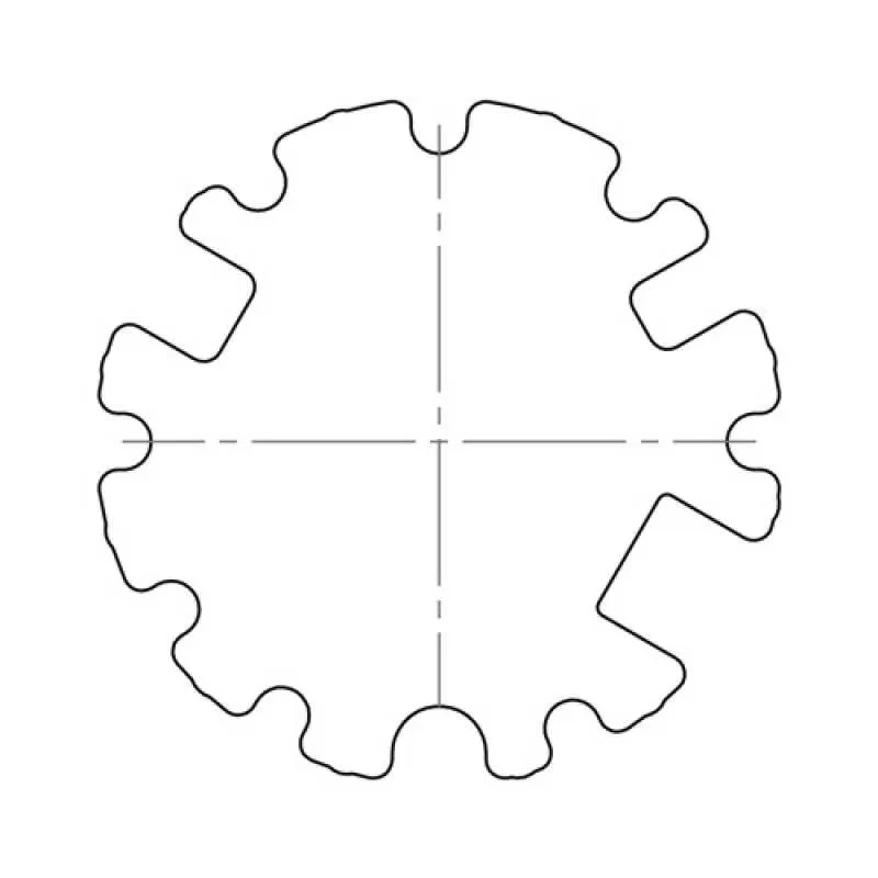 elero Adapterset, 78x1/1,25 mm, Nutrohr, Döhner (Typ 11)