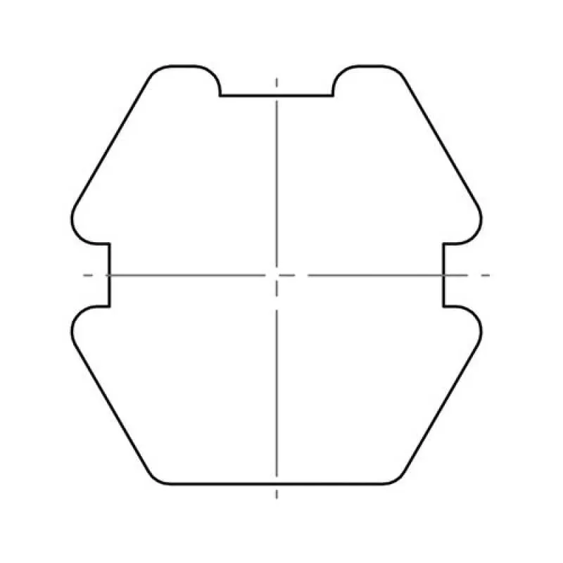 elero Adapterset, SW 60, 6-kant, Profilrohr, Butzbach, Mäule (Typ 33)