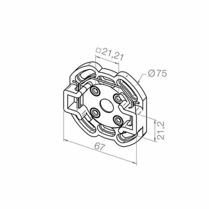 elero Motorlager | 233220001