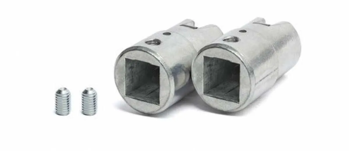 elero Wellenkupplungen / 4-kant 12,0 mm, mit M5 Gewinde