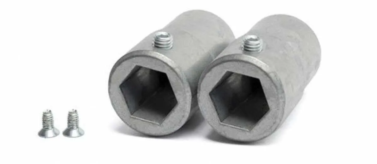 elero Wellenkupplungen / 6-kant 13 mm, mit M5 Gewinde