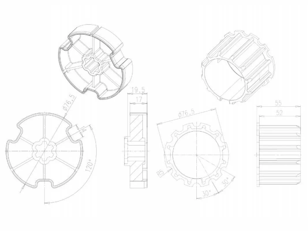 Becker Adapterset Optinut 81,8 | Baureihe L